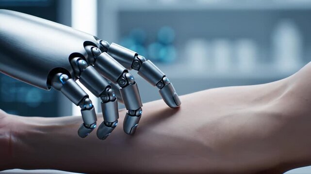 AI Robot's Gentle Touch: The Future of Human-Robot Interaction