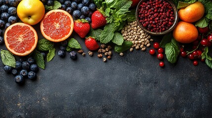 Various healthy ingredients