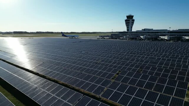 Airport Solar Farm: Powering Sustainable Aviation's Bright Future