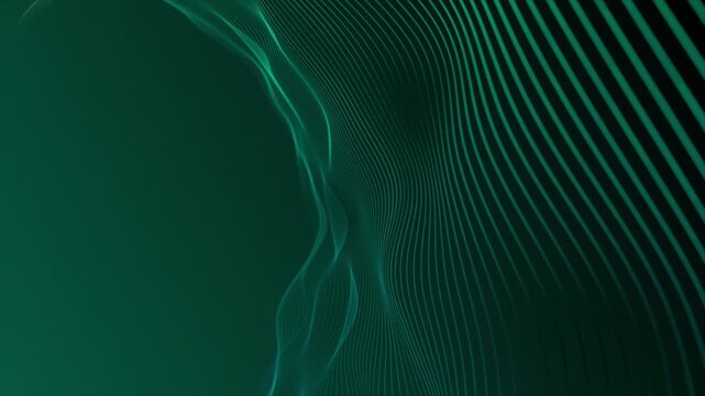 colourful  multiple parallel wavy lines modern design loop able geometrical background