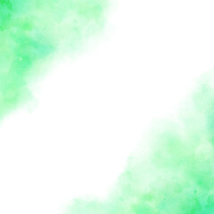 背景素材_水彩テクスチャ_緑