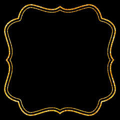 ラメグリッター_フレーム_四角