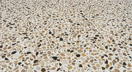 Speckled Terrazzo Texture A Diverse Patterned Stone Surface for Unique Flooring