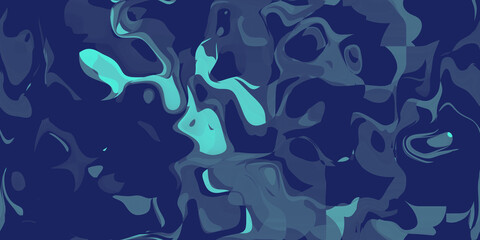 Bright Colorful Abstract Geometric Art Composition