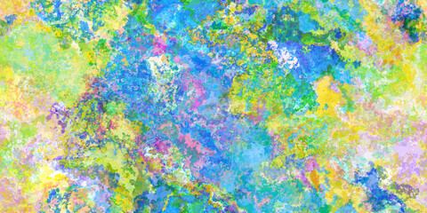 Fototapeta premium Soap Film Surface Tension Rainbow Effect