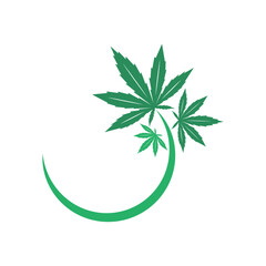 Cannabis logo icon design