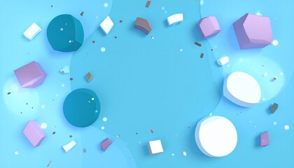 Holiday Sale Promotion Background with Gift Boxes and Text Space