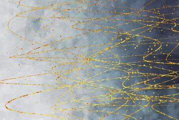 背景素材_水彩テクスチャ_灰色