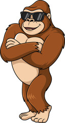 Happy Young Golfer Cartoon Boy Character Swinging a Golf Club and Wearing a Flat Cap, Representing Sport, Hobby, Success, and Active Childhood Fun Concept