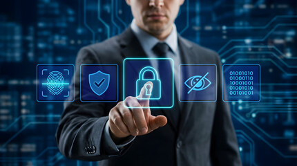 Safeguard your data with modern cybersecurity solutions featuring biometric access and encryption for total business protection against cyber threats today
