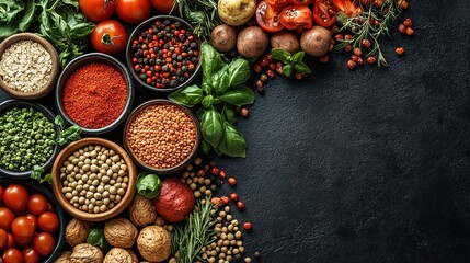 Various healthy ingredients