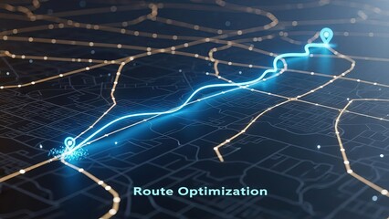 Route optimization and navigation system for efficient travel planning and gps tracking technology