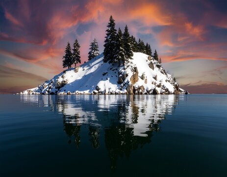 house in the mountains
