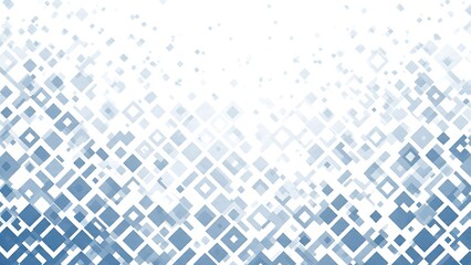 Fototapeta premium Subtle Blue Geometric Pattern with Repeating Square Design and Tech Feel