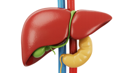 Discover the human liver anatomy and gallbladder for medical purposes