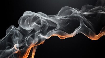 Smoke on a black background, abstract smoke background, abstract smoke background