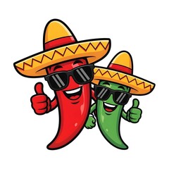 chili pepper cartoon