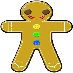 사람 모양 쿠키