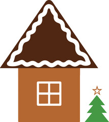 christmas gingerbread house