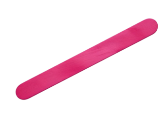 Pink nail file isolated on transparent background