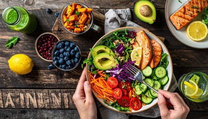 Steaming Hot Americano in Ceramic Mug with Warm Morning Sunlight and Knitted Texture