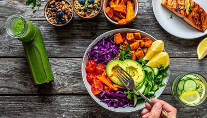 Steaming Hot Americano in Ceramic Mug with Warm Morning Sunlight and Knitted Texture
