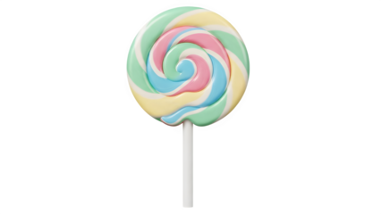 Minimal Candy Lollipop (Gen-Z Style)