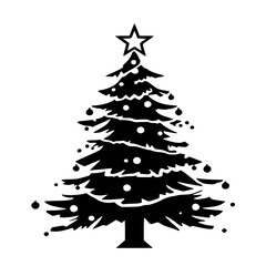 Celebrate the magic of Christmas! This festive Christmas tree vector brings joyful holiday spirit to cards, invitations, posters, and seasonal branding.