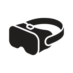 Virtual reality headset icon