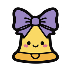 Christmas bells vector illustration design