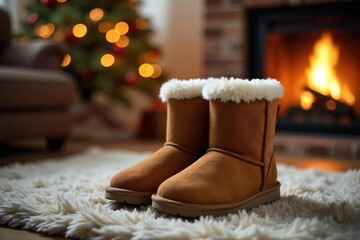 Luxurious Faux Fur Indoor Boots Cozy Comfort for Relaxing Evenings at Home