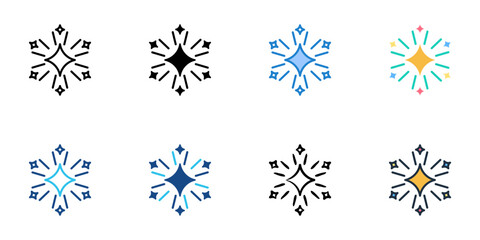 Celebration icon set multiple style vector collection. Editable Stroke 
