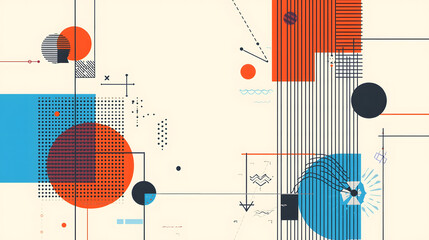 vector illustration of a basketball court