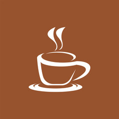 Coffee Break Minimalist Logo Design