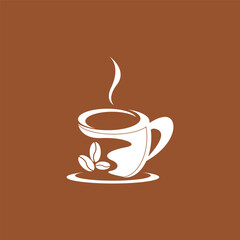 Classic Coffee Break Cup Illustration