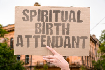 "Spiritual Birth Attendant" Medicine women provide guidance during sacred childbirth processes. SPIRITUAL. BIRTH. MEDICINE. GUIDANCE. SACRED.