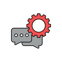 Icon a Decision Engine, isolated against a clean background.