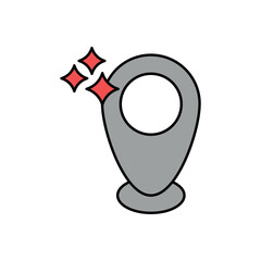 Icon a AI Navigator, isolated against a clean background.