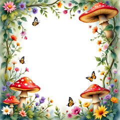 Fantasy Botanical Fairytale Illustration