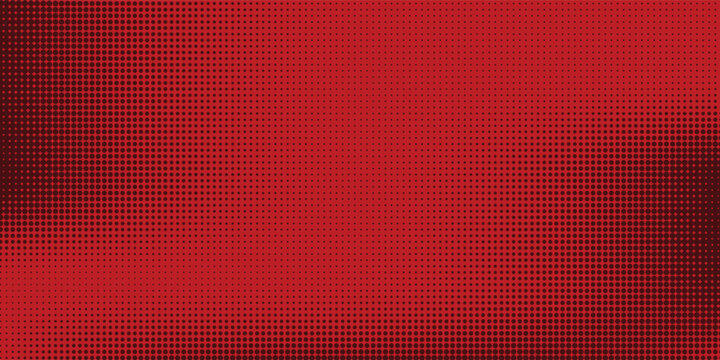 Dotted halftone gradient texture. Vanishing polka dot background. Repeating dots gradation pattern background. Black fading comic pop art overlay backdrop. Raster effect wallpaper. Vector halftone