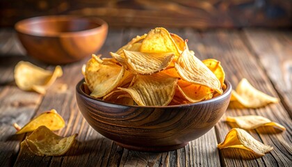 bowl of potato chips
