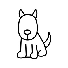Cartoon Dog Illustration