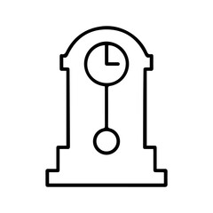 Pendulum Clock Outline