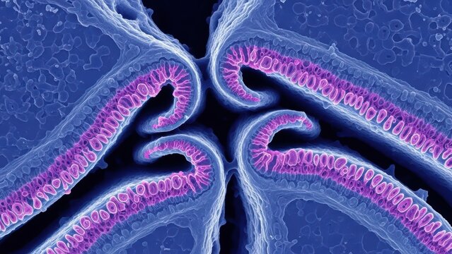 Cellular Junction Interconnections Showing the Sealing Function of Zonula Occludens via IA-SEM