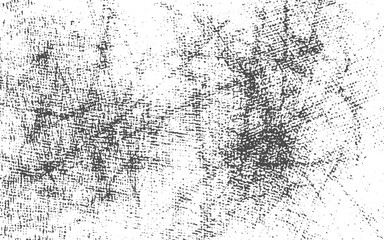 Black and White Distressed Grunge Texture, Grainy Dust and Scratch Effect, Urban Abstract Background Overlay for Vintage Graphic Design