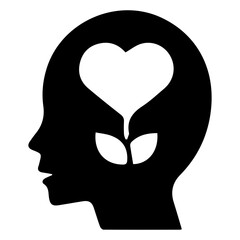 Mindful Heart Concept