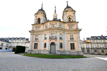Obraz premium The landscape of La Granja de San Ildefonso , Segovia , Spain