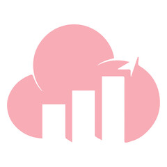 Cloud Growth Chart Icon