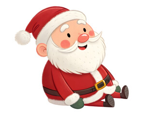 Obraz premium santa claus isolated
