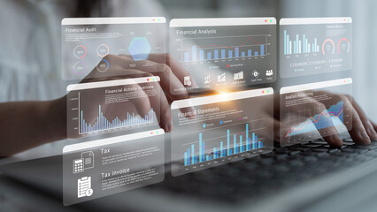 Financial dashboard improves data analytics reporting, performance tracking, and strategic decision making Parse